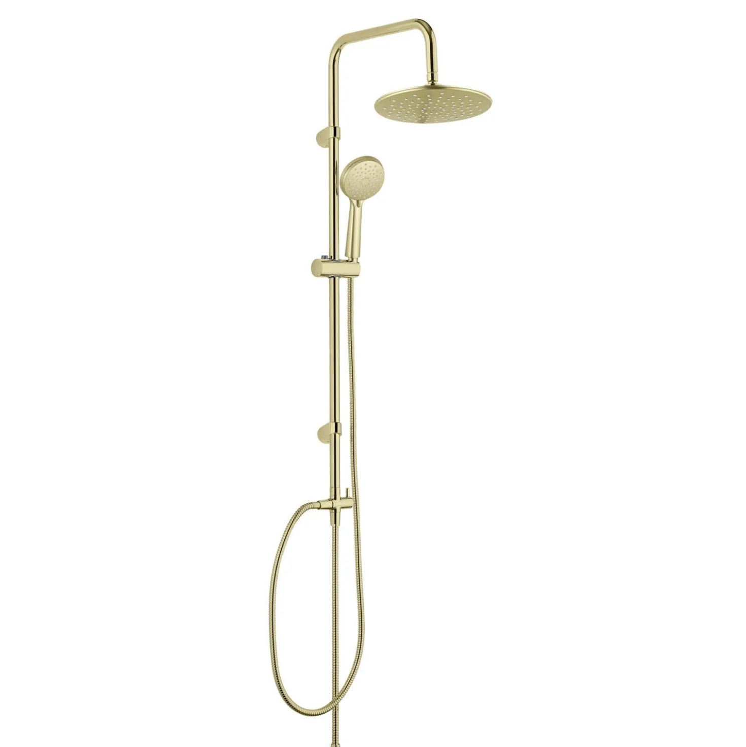 Duschsystem Young Line Gold mit 3-fach Handbrause WENKO