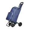 Einkaufstrolley mit XL Tasche und Thermovortasche