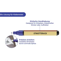 Etiketten-Ex & Haftetiketten 4-teilig MAXIMEX