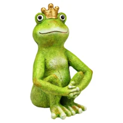 Froschkönig Figur aus Magnesia