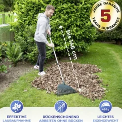 Gartenrechen mit Teleskopstiel MAXIMEX