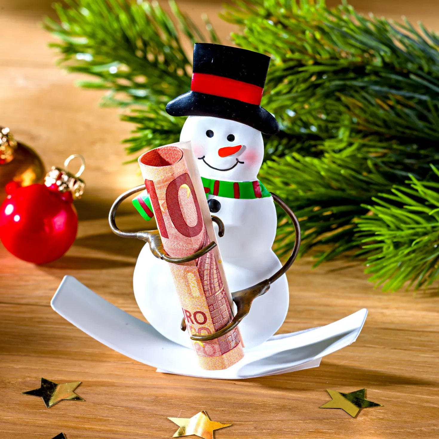 Geldbote "Schneemann"