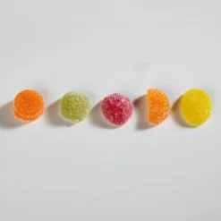 Gelee-Früchte mit Fruchtmark