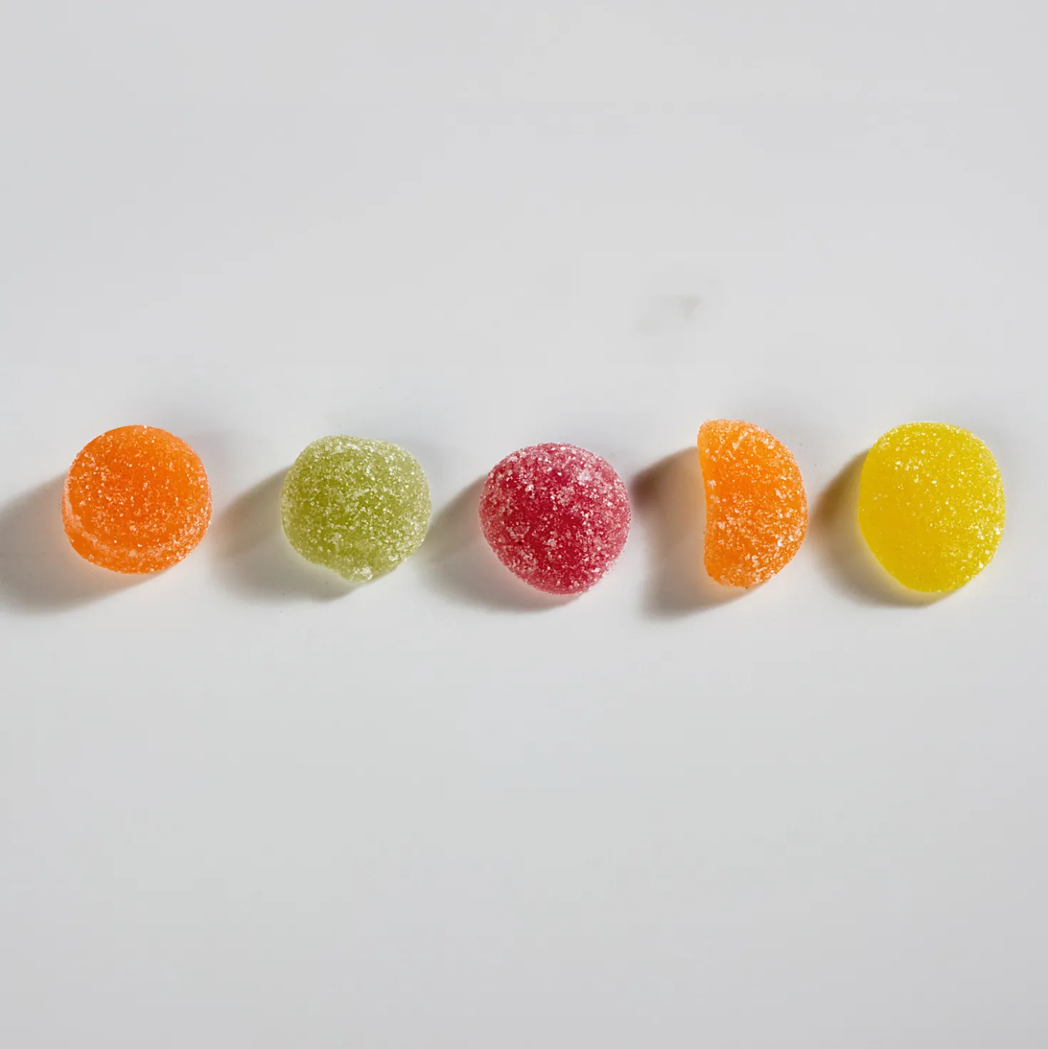 Gelee-Früchte mit Fruchtmark
