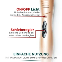 Haar-Styler Elektrische Lockenbürste Java