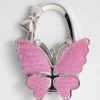 Handtaschenhalter „Schmetterling” pink