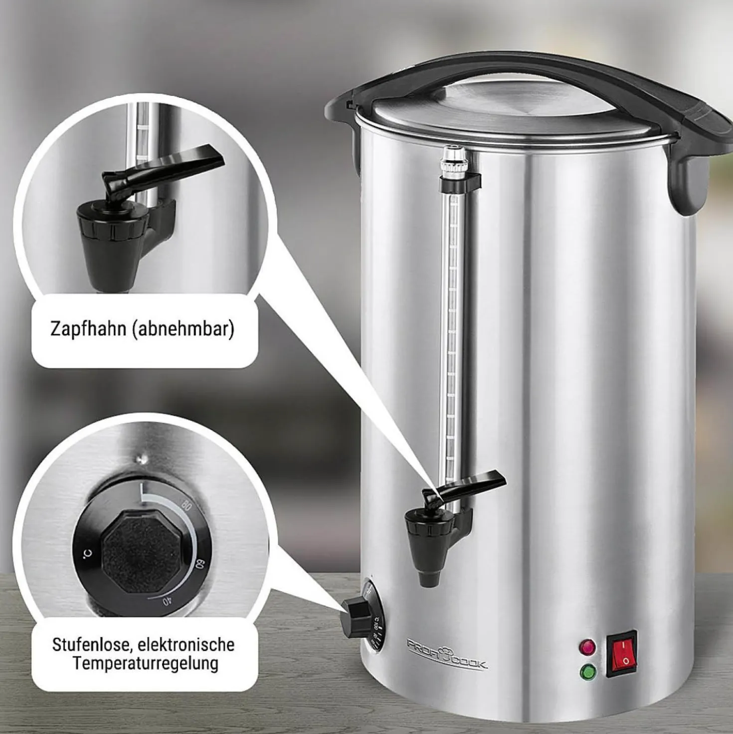 Heißgetränkeautomat PC-HGA 1196 PROFI COOK