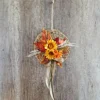Hängedeko Rattangeflecht mit Sonnenblumen Eldo