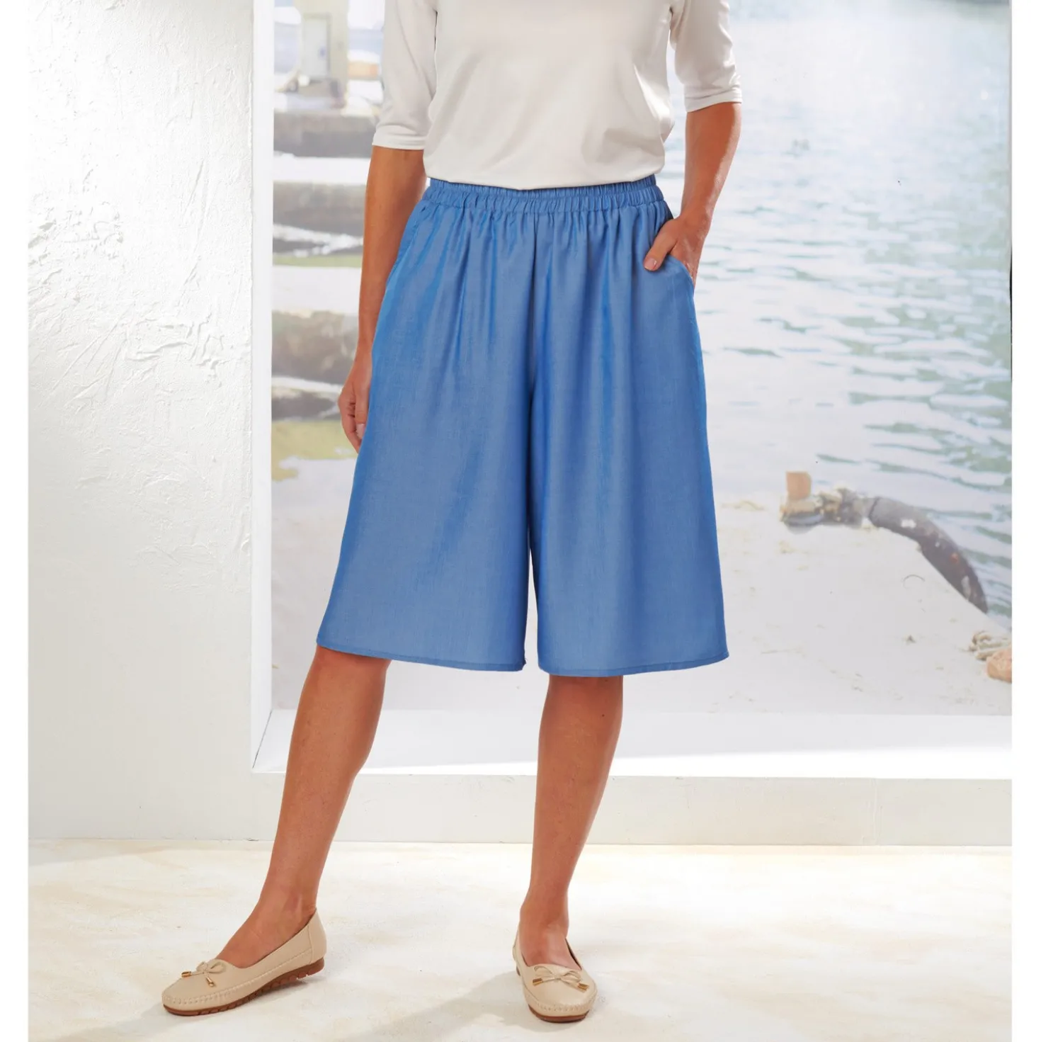 Hosenrock "Jeans" lightblue