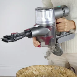 Kabelloser Akku-Zyklonstaubsauger 2-in-1, 200 W