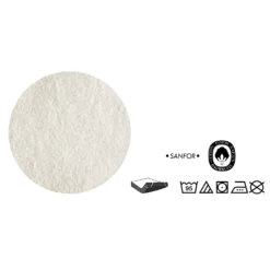 Kalmuck-Matratzen-Topper 100x200 natur biberna