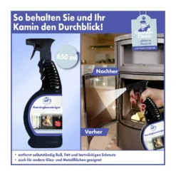 Kaminglasreiniger Captain Clean 650 ml