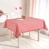 Karo-Tischdecke rot-weiß 178x127cm Eldo