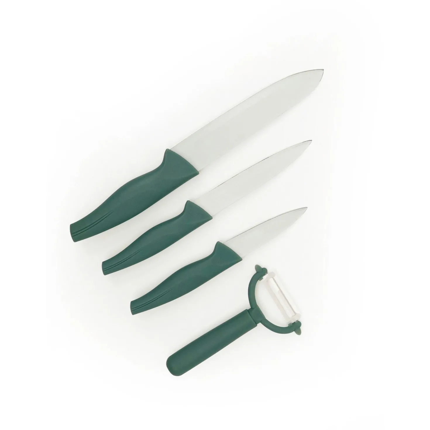 Küchenmesser 3er-Set & Schäler