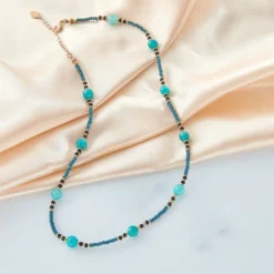 Kette türkis