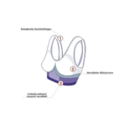 Kühlender Soft-BH hautfarben 2er-Set