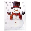 Kühlschrankaufkleber Schneemann