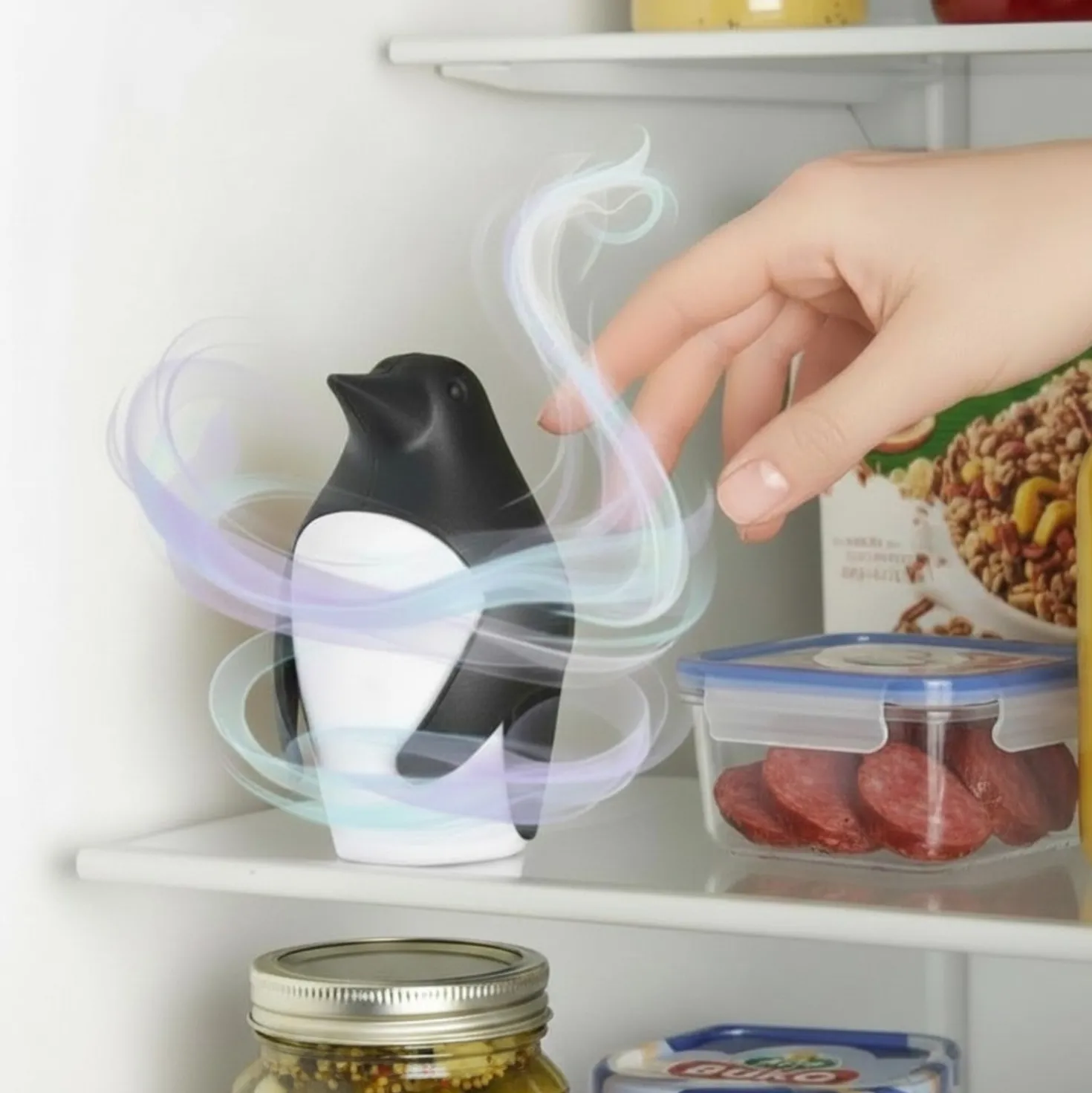 Kühlschrank-Deo "PinguFresh"