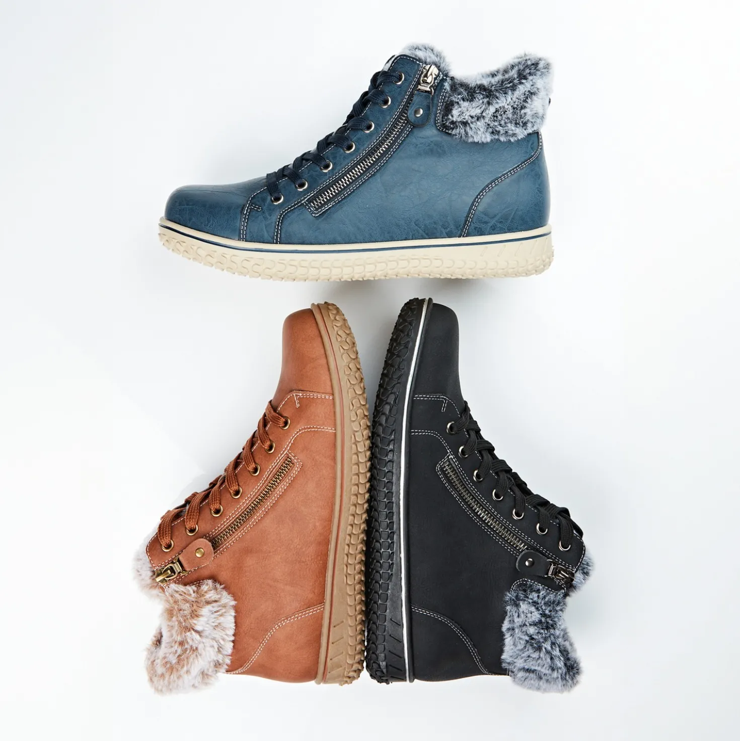 Komfort-Boots "Gloria" cognac
