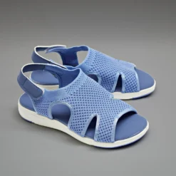 Komfortsandale "Helga" hellblau