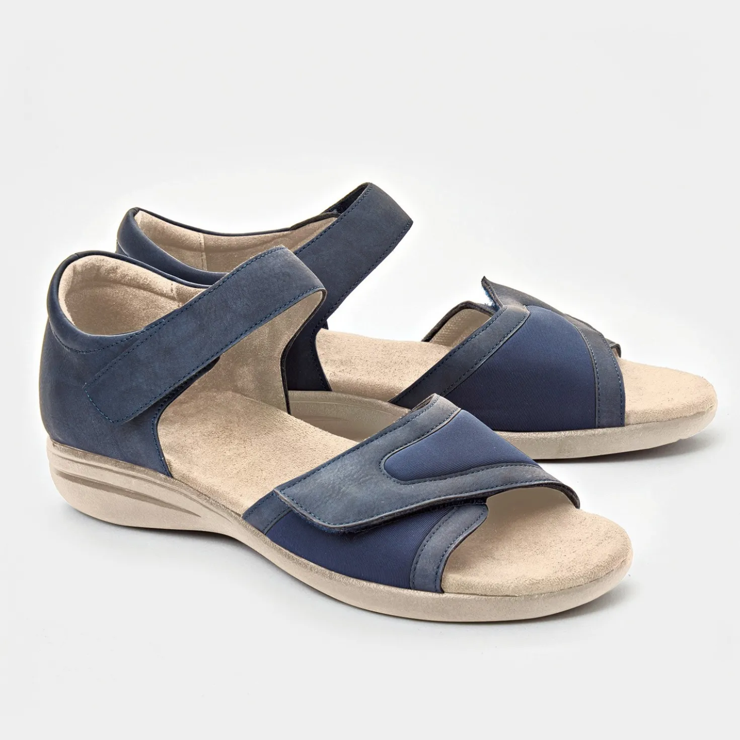 Komfort-Sandale "Rike" blau