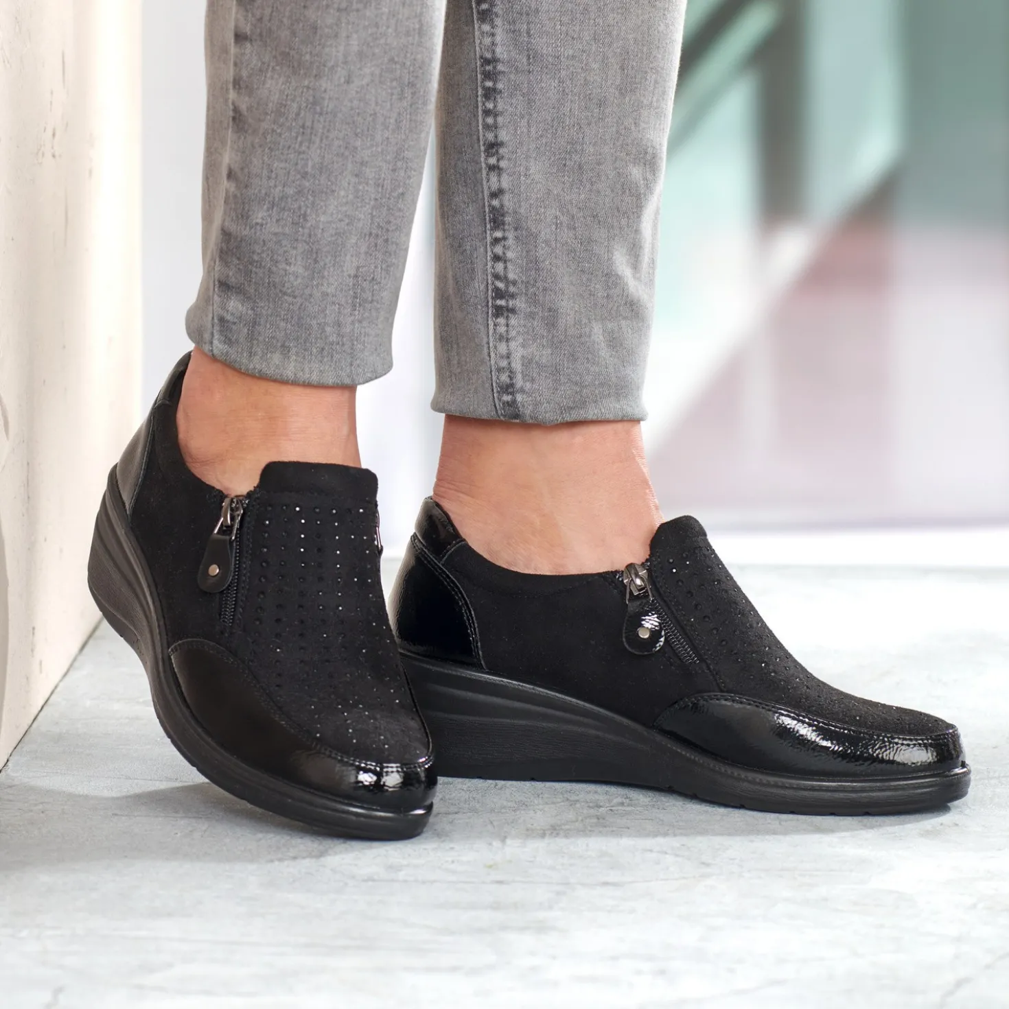 Komfortschuh "Jessica" schwarz
