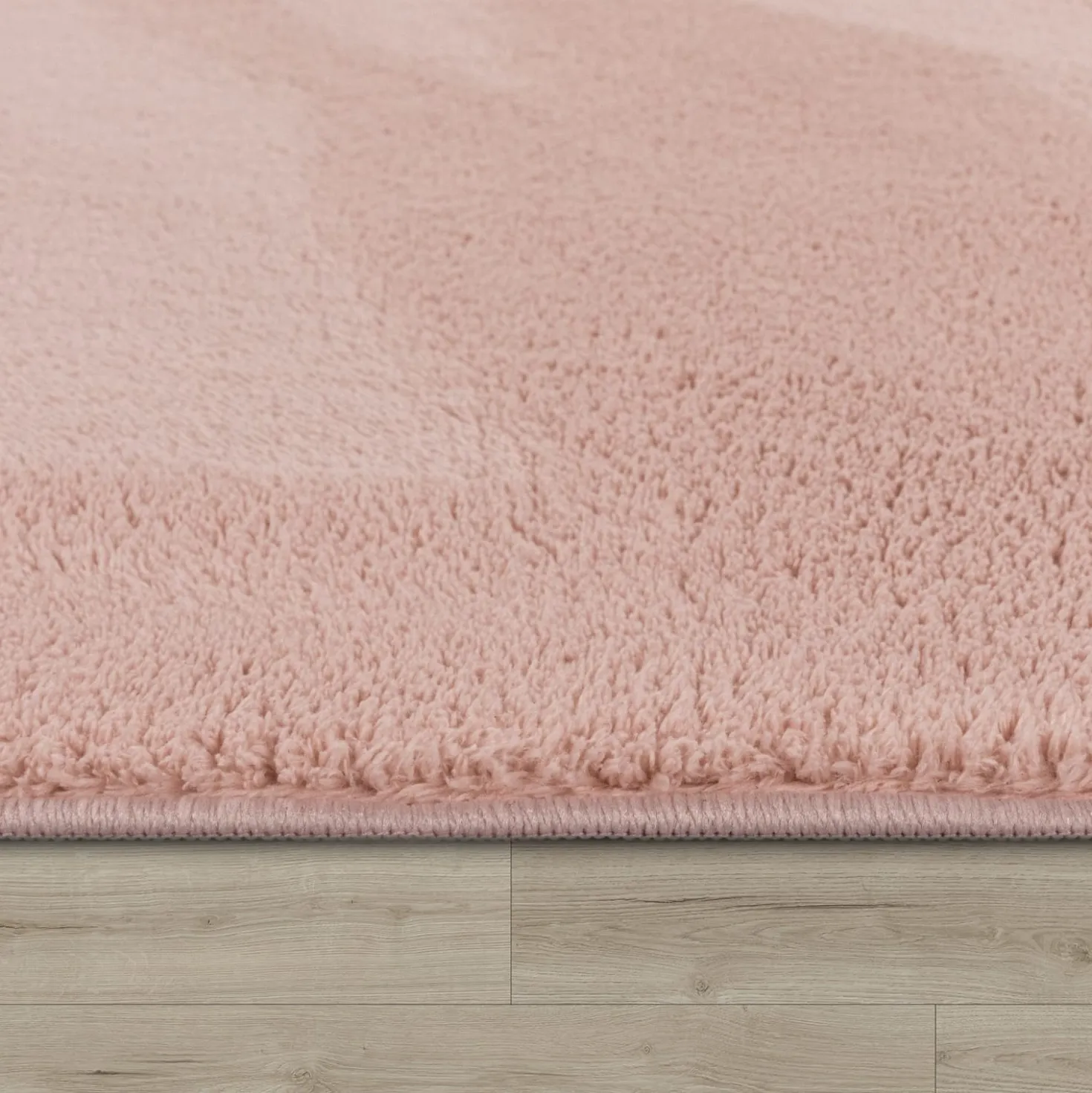 Kurzflor-Teppich CADIZ 630 Rosa Rechteckig Paco Home