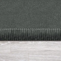 Kurzflor-Teppich TATAMI 475 Anthrazit Rechteckig Paco Home
