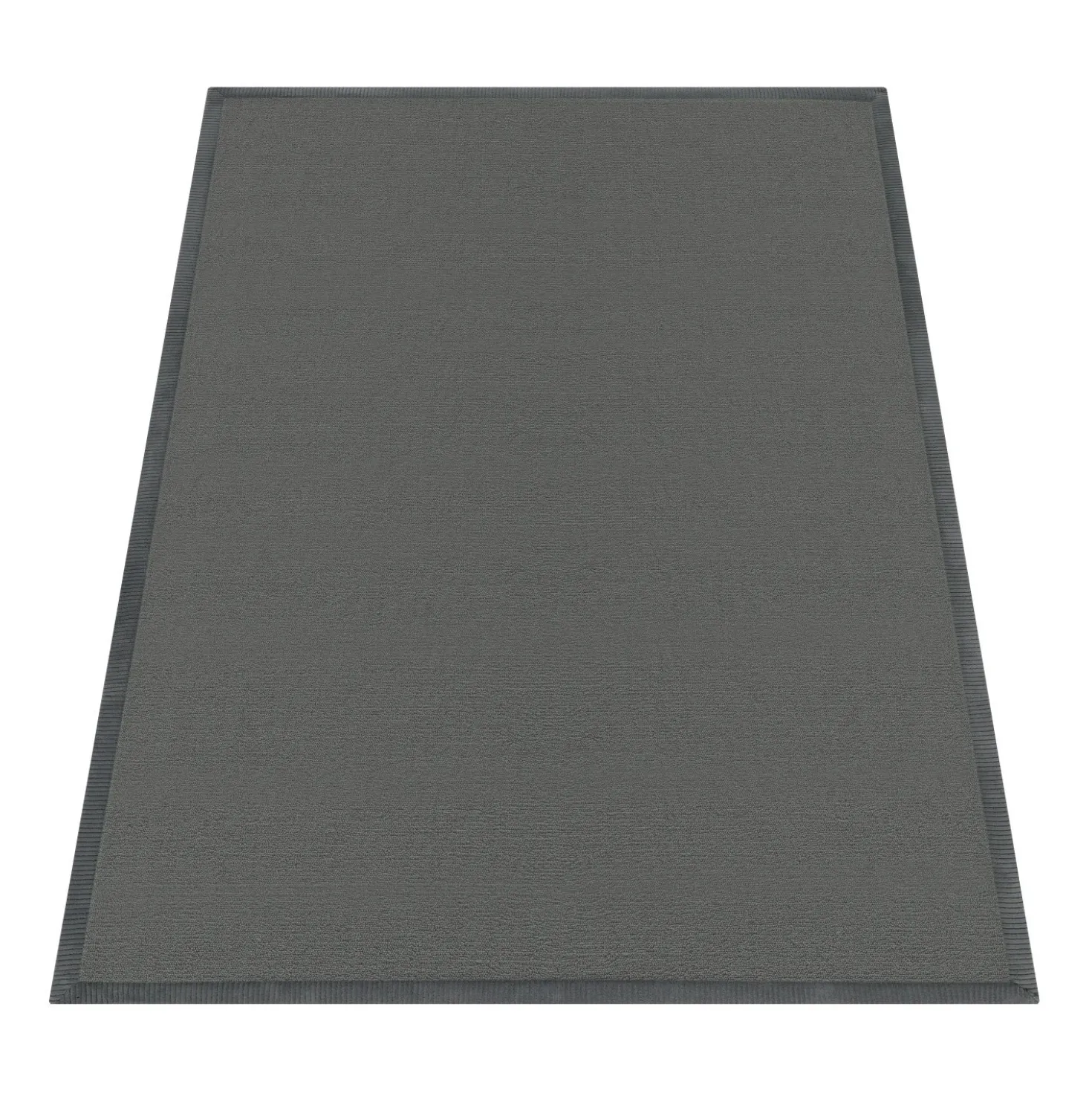 Kurzflor-Teppich TATAMI 475 Anthrazit Rechteckig Paco Home