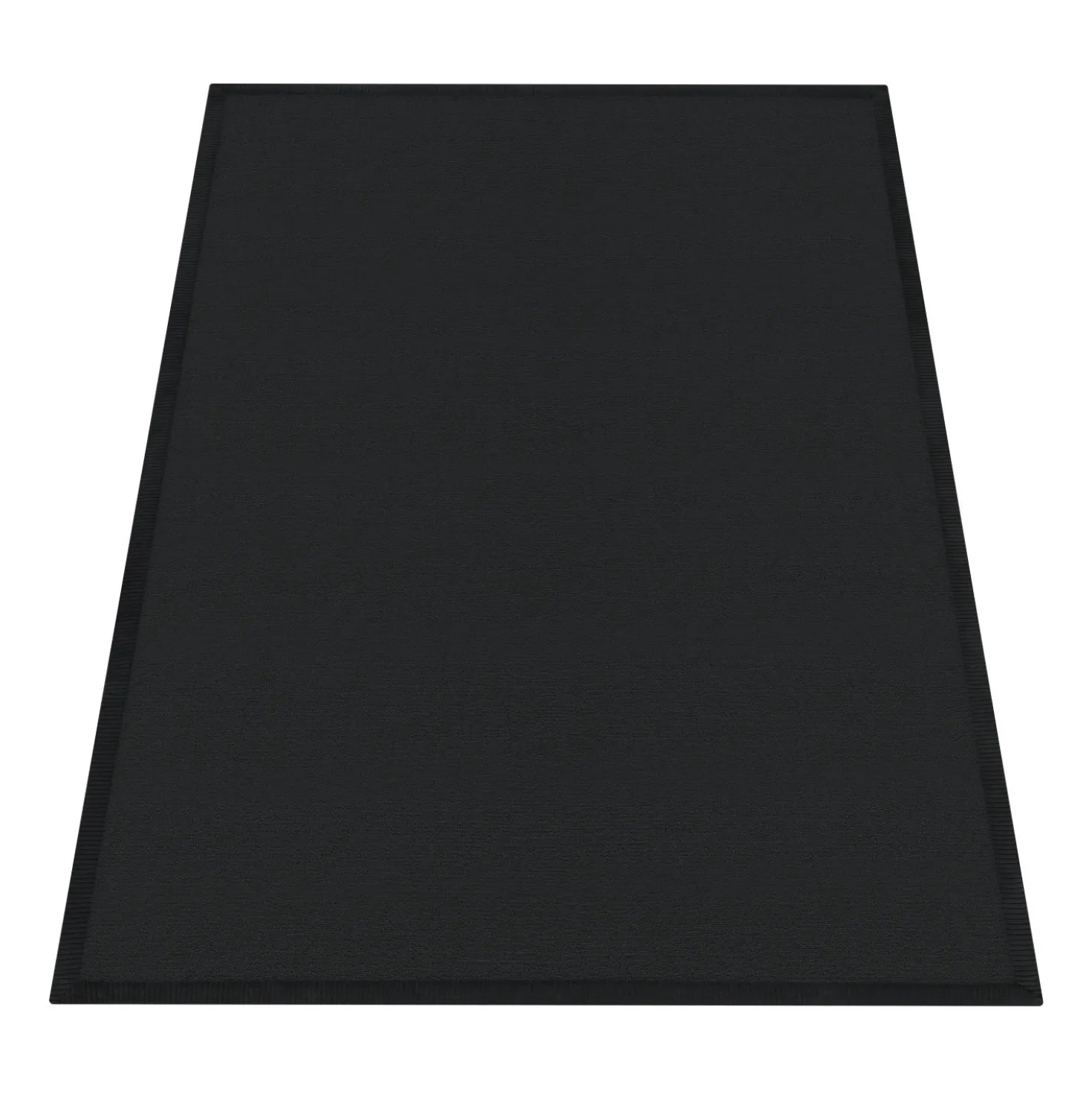 Kurzflor-Teppich TATAMI 475 Schwarz Rechteckig Paco Home