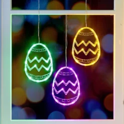 LED-Hängedeko Osterei grün Eldo