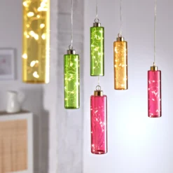 LED-Hängeleuchte pink Eldo