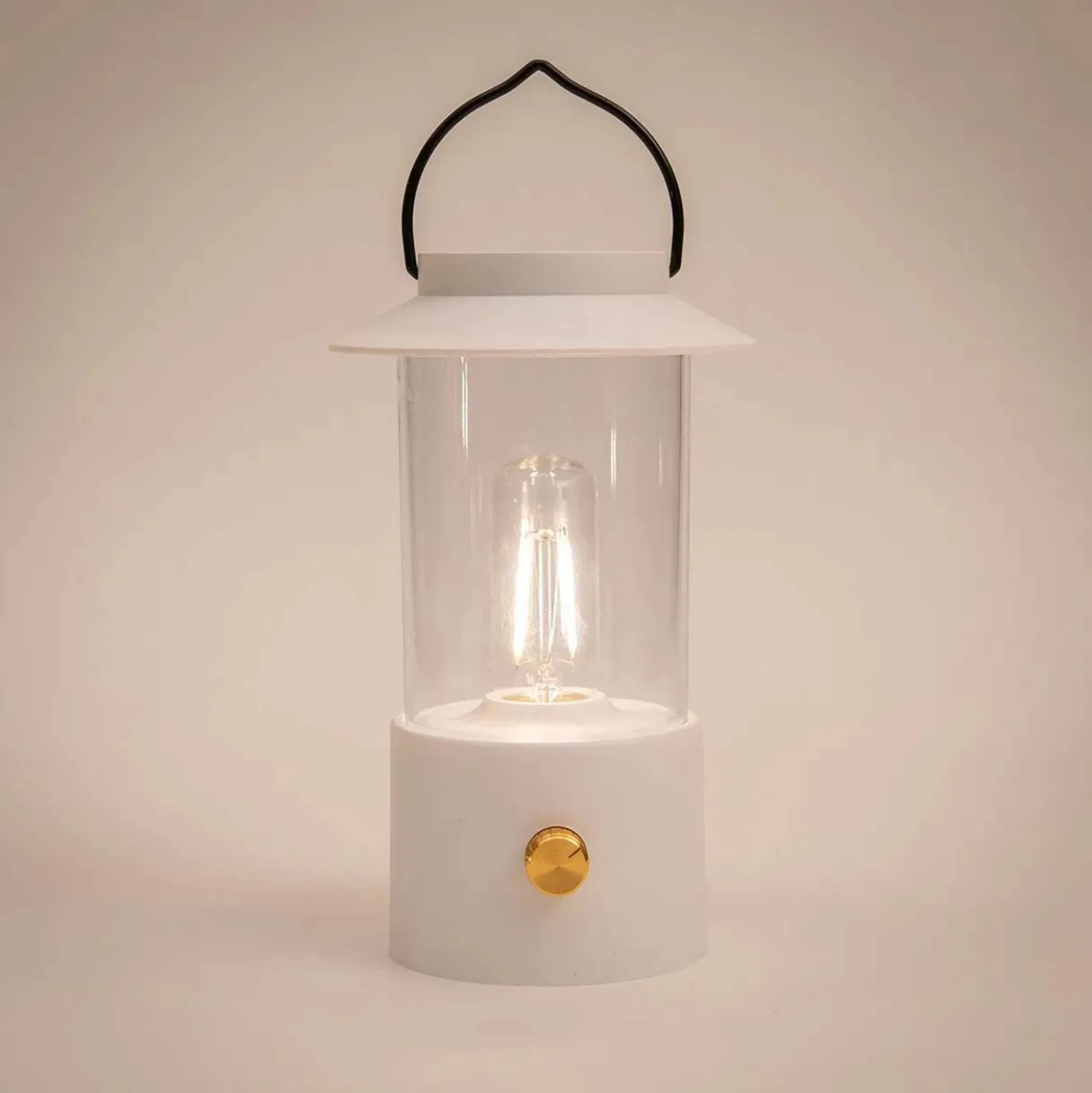 LED-Laterne Design B matt schwarz