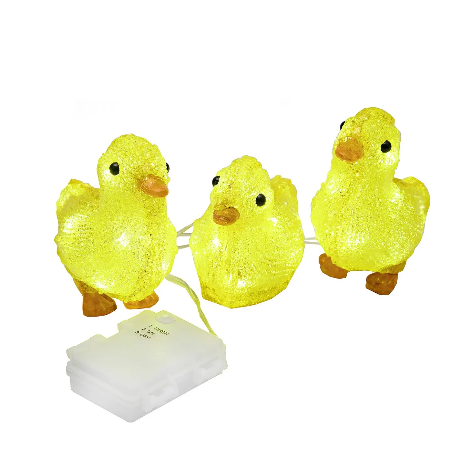 LED-Leuchtfiguren Küken 3-tlg. Gainsborough