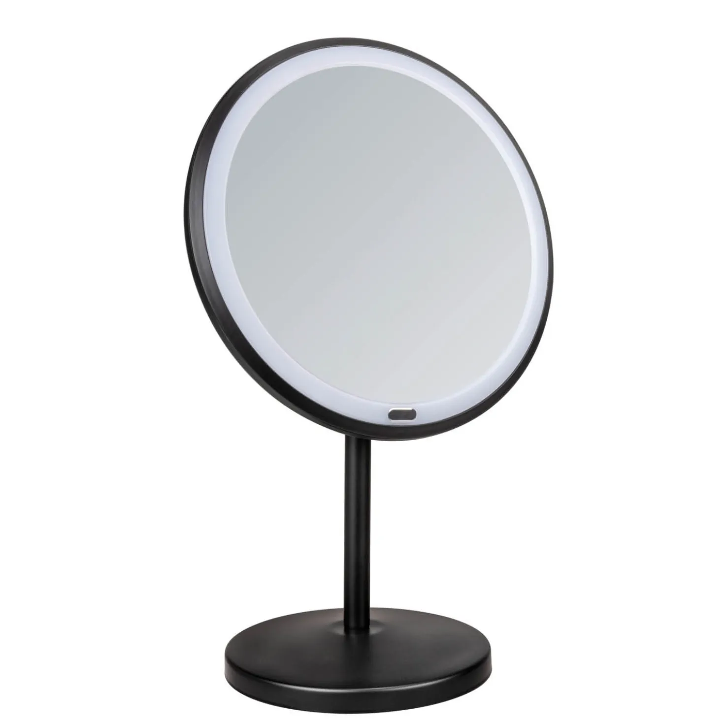 LED Stand-Kosmetikspiegel „Onno“ Schwarz WENKO