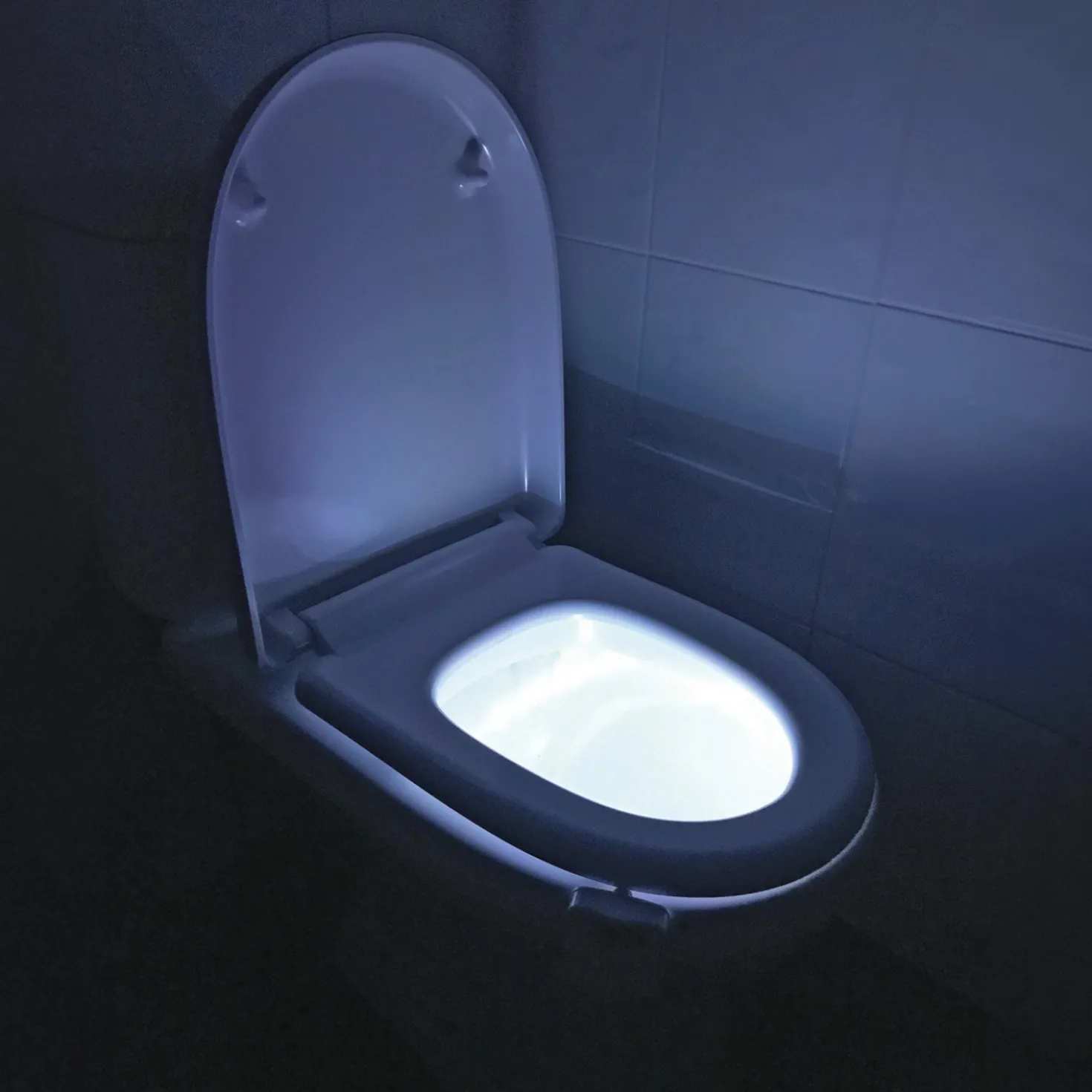 LED-Toilettenlicht mit Bewegungssensor und Farbwechsel