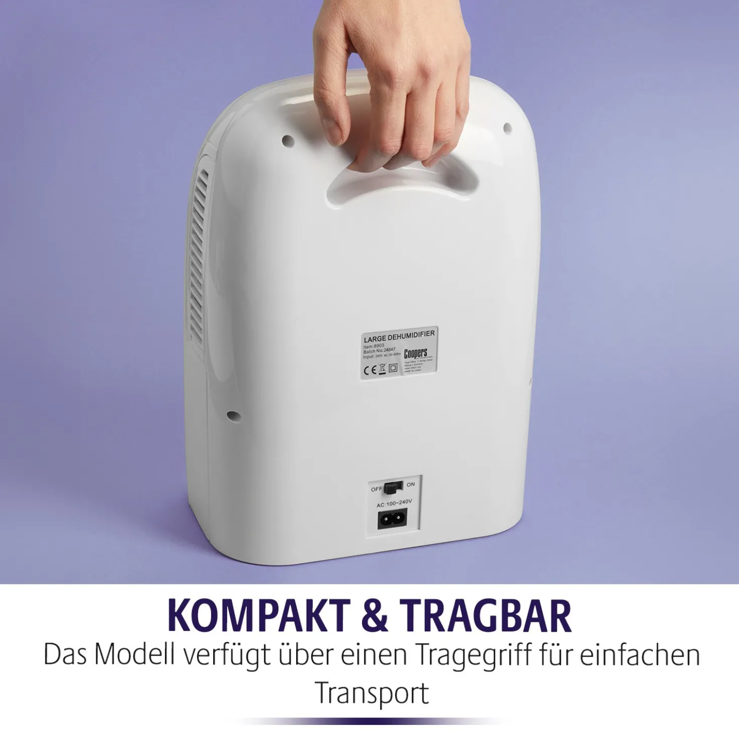 Luftentfeuchter 1.500 ml Bergström