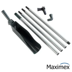 Maximex Dachrinnenschaufel Maxi, Dachrinnenreiniger mit Teleskopstiel