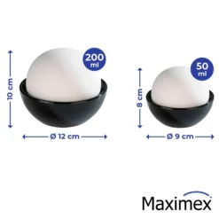 Maximex Luftbefeuchter Rondo 2er Set, Dekorativ und dezent