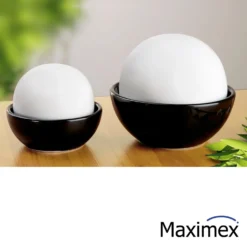 Maximex Luftbefeuchter Rondo 2er Set, Dekorativ und dezent