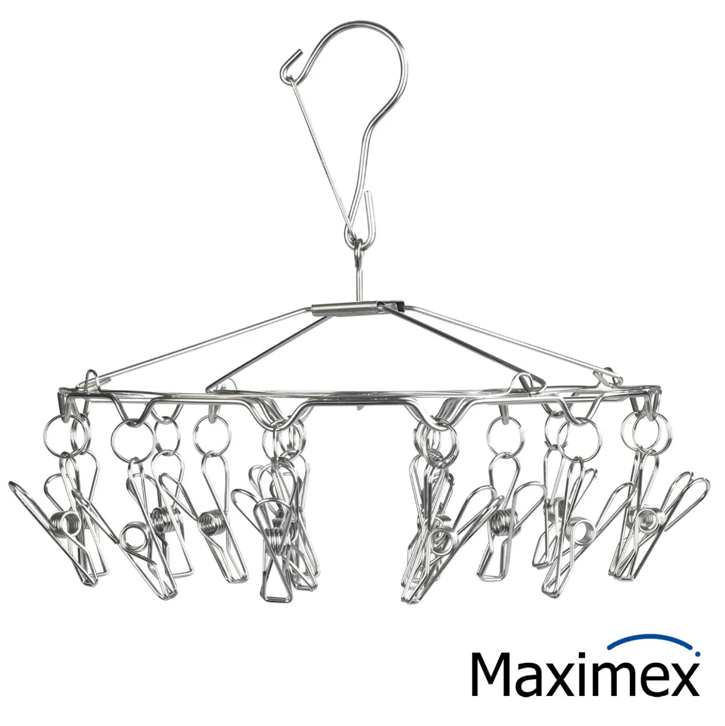 Maximex Wäsche-Rondell Edelstahl, Wäschetrockner