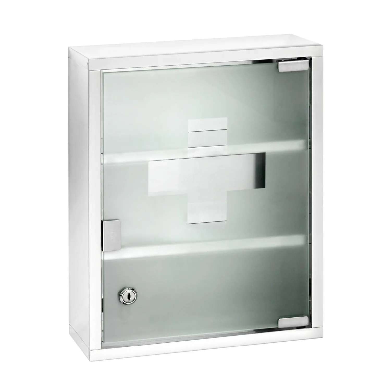 Medikamentenschrank Edelstahl glänzend 30 x 40 cm WENKO