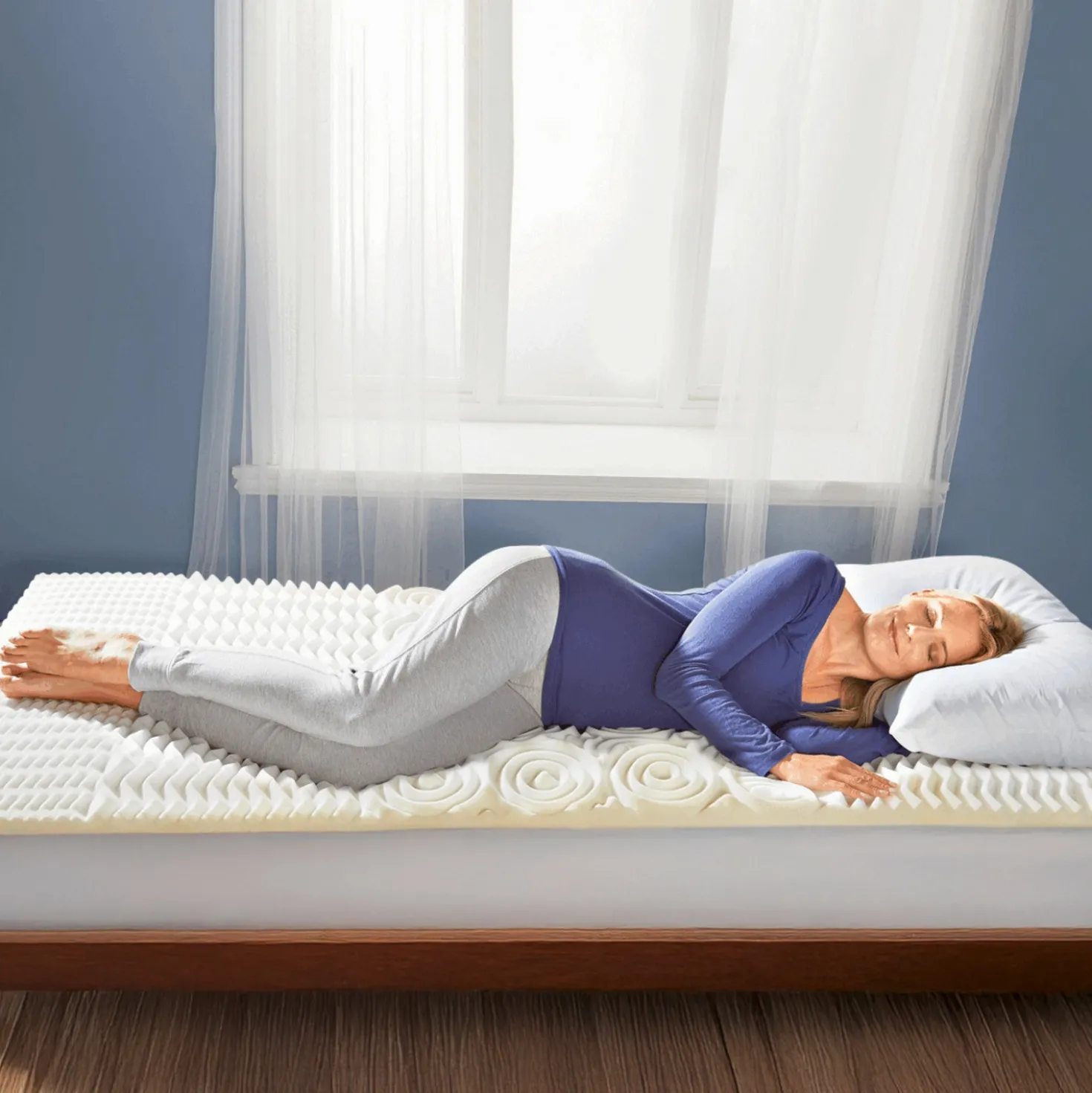 Memory Foam Matratzen-Topper Java 90 x 200 cm