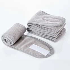 Mikrofaser Kosmetik-Stirnband 3er-Set