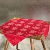 Mitteldecke "Rosen" rot, 85x85 cm