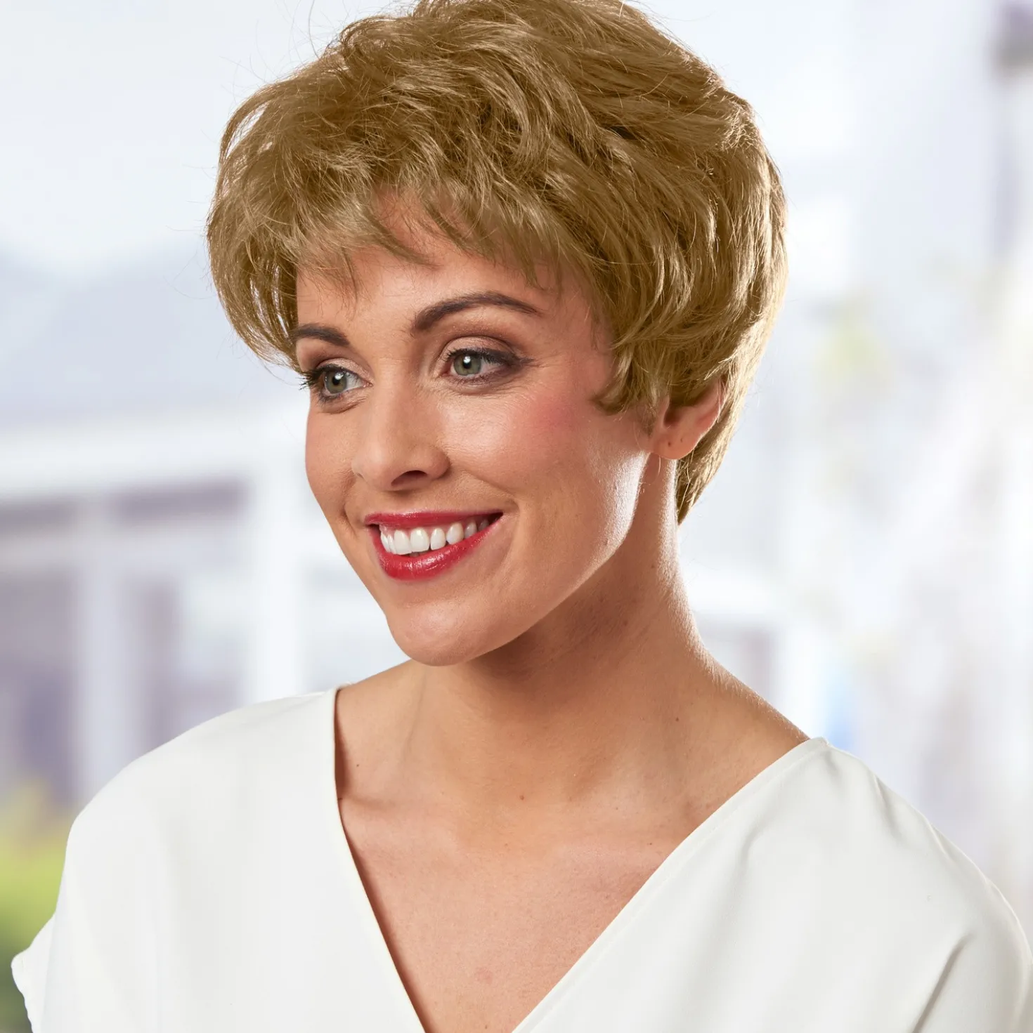 Naturell Perücke "Emma", mittelblond