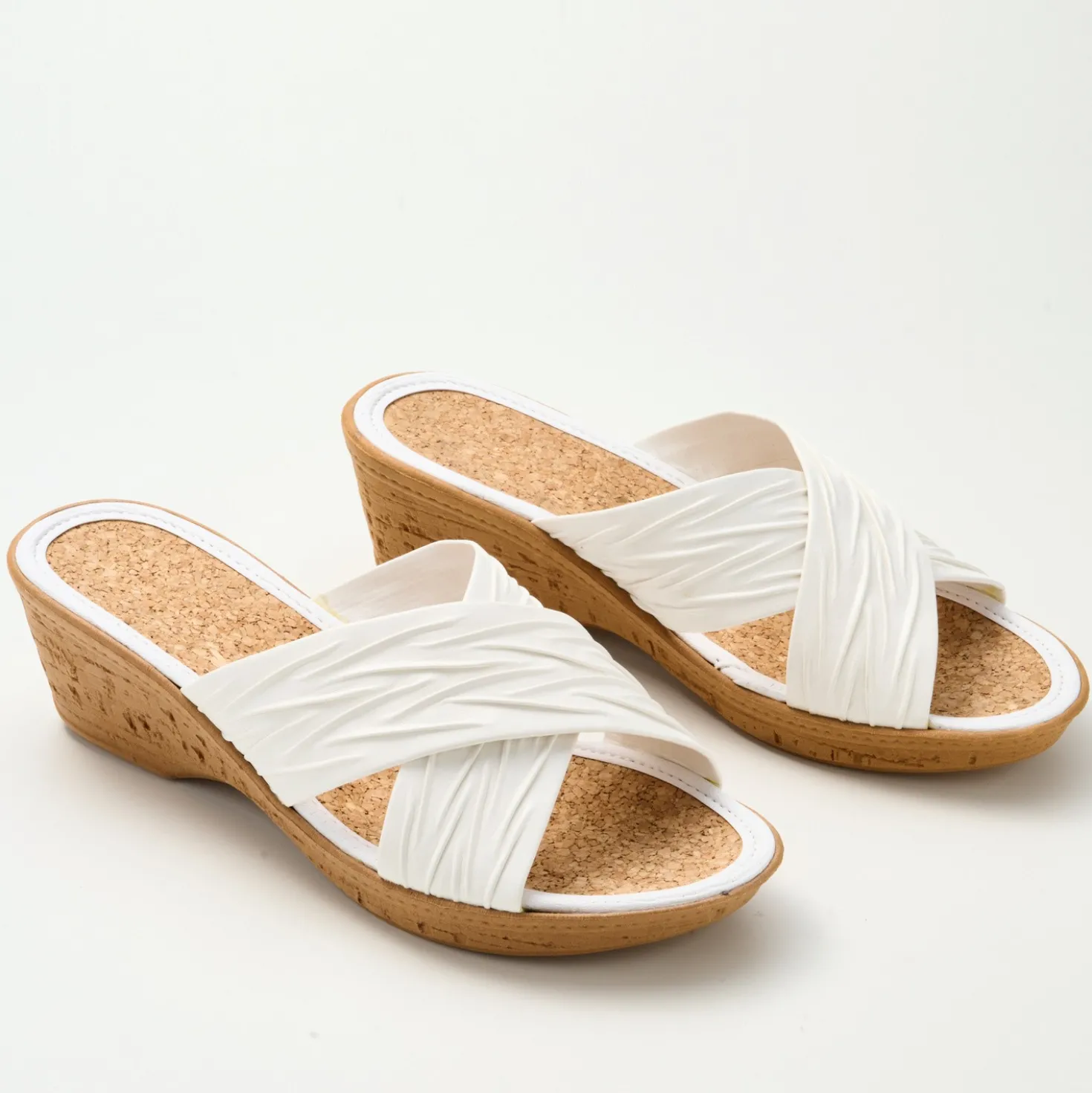Pantolette "Sylvia" weiß