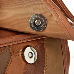 Patchwork Rucksack cognac