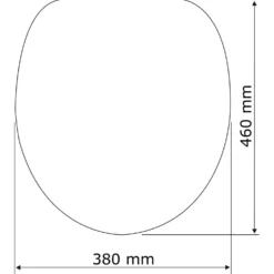 Premium WC-Sitz „Muschel“ Duroplast WENKO