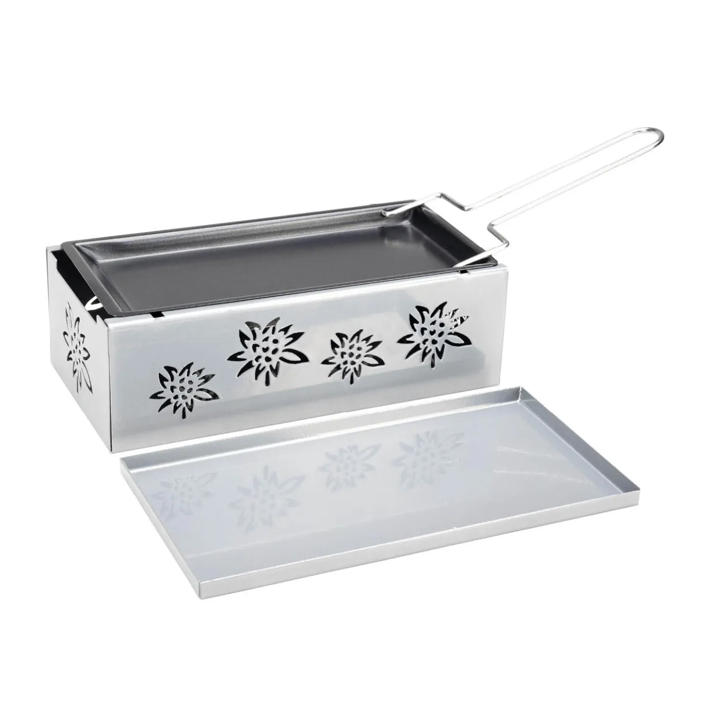Raclette „Box-Edelweis“ 7-teilig NOUVEL
